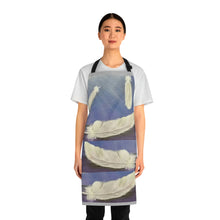 Load image into Gallery viewer, Apron - lightweight, silky finish 100% polyester, two front pockets. Many original artwork designs by Kerry Sandhu Art