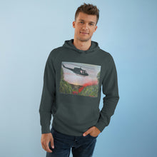 Load image into Gallery viewer, Hoodie 80/20 cotton/polyester anti-pill fleece, has a kangaroo pocket, sleeve cuff ribbing & is preshrunk by Kerry Sandhu Art