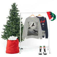 Load image into Gallery viewer, Sweatshirt 50/50 Cotton/Polyester, Medium-heavy fabric, Loose fit, true to size, Original art designs by Kerry Sandhu Art