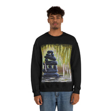 Load image into Gallery viewer, Sweatshirt 50/50 Cotton/Polyester, Medium-heavy fabric, Loose fit, true to size, Original art designs by Kerry Sandhu Art