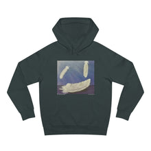 Load image into Gallery viewer, Hoodie 80/20 cotton/polyester anti-pill fleece, has a kangaroo pocket, sleeve cuff ribbing & is preshrunk by Kerry Sandhu Art