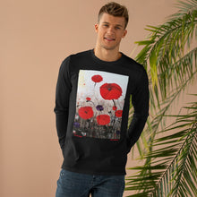 Load image into Gallery viewer, Regular fit crew neck, cuffed sleeves, elongated back. 100% preshrunk heavyweight cotton by Kerry Sandhu Art. 7 ANZAC designs