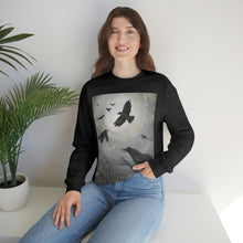Load image into Gallery viewer, Sweatshirt 50/50 Cotton/Polyester, Medium-heavy fabric, Loose fit, true to size, Original art designs by Kerry Sandhu Art