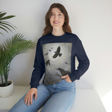 Load image into Gallery viewer, Sweatshirt 50/50 Cotton/Polyester, Medium-heavy fabric, Loose fit, true to size, Original art designs by Kerry Sandhu Art