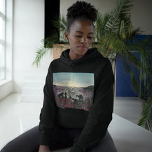 Load image into Gallery viewer, Hoodie 80/20 cotton/polyester anti-pill fleece, has a kangaroo pocket, sleeve cuff ribbing & is preshrunk by Kerry Sandhu Art