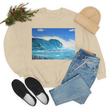 Load image into Gallery viewer, Sweatshirt 50/50 Cotton/Polyester, Medium-heavy fabric, Loose fit, true to size, Original art designs by Kerry Sandhu Art