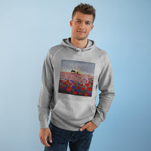 Load image into Gallery viewer, Hoodie 80/20 cotton/polyester anti-pill fleece, has a kangaroo pocket, sleeve cuff ribbing & is preshrunk by Kerry Sandhu Art