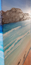 Load image into Gallery viewer, Original painting of kangaroos on Lucky Bay beach in Esperance, Western Australia by Kerry Sandhu Art