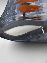 Load image into Gallery viewer, Indoor cushion covers, 100% Polyester cover, double sided print, concealed zip. Original artwork designs by Kerry Sandhu Art