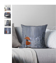 Load image into Gallery viewer, Indoor cushion covers, 100% Polyester cover, double sided print, concealed zip. Original artwork designs by Kerry Sandhu Art