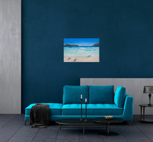 Load image into Gallery viewer, Original painting of kangaroos on Lucky Bay beach in Esperance, Western Australia by Kerry Sandhu Art