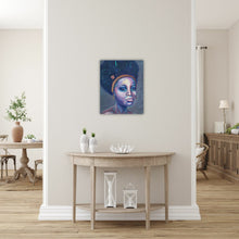 Load image into Gallery viewer, Original portrait painting of an african american woman by Kerry Sandhu Art