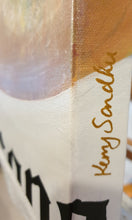 Load image into Gallery viewer, Original painting of a slice of lime in a corona beer bottle by Kerry Sandhu Art