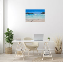 Load image into Gallery viewer, Original painting of kangaroos on Lucky Bay beach in Esperance, Western Australia by Kerry Sandhu Art