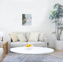 Load image into Gallery viewer, Original painting of a mystical waterfall with a hidden realm by Kerry Sandhu Art