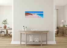 Load image into Gallery viewer, The uniqueness of the red Australian Outback meeting the turquoise blue waters of the Indian Ocean, by Kerry Sandhu Art