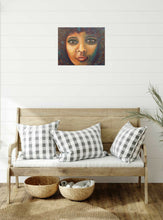 Load image into Gallery viewer, Original close-up portrait painting of an African American woman by Kerry Sandhu Art