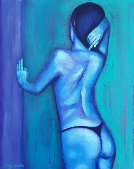Celebrating the Divine Feminine, Female Empowerment, Sexuality, Sensuality & loving the skin you are in! By Kerry Sandhu Art