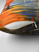 Load image into Gallery viewer, Indoor cushion covers, 100% Polyester cover, double sided print, concealed zip. Original artwork designs by Kerry Sandhu Art