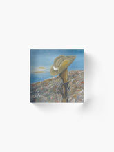 Load image into Gallery viewer, Vibrant back mounted photographic prints, 2.5cm thick solid free-standing acrylic block. Original artwork by Kerry Sandhu Art