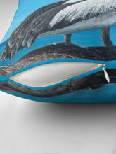 Load image into Gallery viewer, Indoor cushion covers, 100% Polyester cover, double sided print, concealed zip. Original artwork designs by Kerry Sandhu Art