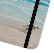 Load image into Gallery viewer, I Should Be So Lucky - PHONE CASE WALLET - by Kerry Sandhu Art
