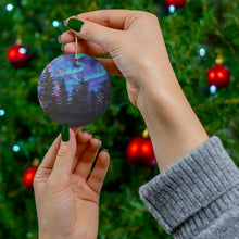 Load image into Gallery viewer, Northern Lights - CERAMIC ORNAMENT - Designed from Original Artwork
