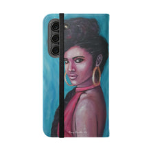 Load image into Gallery viewer, Girl On Fire - PHONE CASE WALLET - by Kerry Sandhu Art
