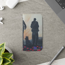 Load image into Gallery viewer, The Dust of Uruzgan (with Poppies) - PHONE CASE WALLET - by Kerry Sandhu Art
