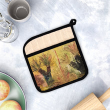 Load image into Gallery viewer, Pot Holder/Oven Mitts 100% Polyester &amp; Heat resistant. Many designs to choose from, All are original Kerry Sandhu Art.
