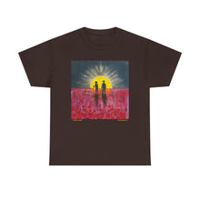 Load image into Gallery viewer, Freedom Called - Unisex HEAVY COTTON TEE - by Kerry Sandhu Art
