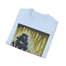 Load image into Gallery viewer, T-Shirt made from very soft materials, no side seams. Feels like bliss to wear! Many designs by Kerry Sandhu Art
