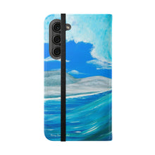 Load image into Gallery viewer, Ride the Wave - PHONE CASE WALLET - by Kerry Sandhu Art
