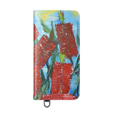 Load image into Gallery viewer, Rustic Bottle Brush - PHONE CASE WALLET - by Kerry Sandhu Art
