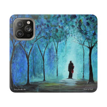 Load image into Gallery viewer, Forest of Light - PHONE CASE WALLET - by Kerry Sandhu Art

