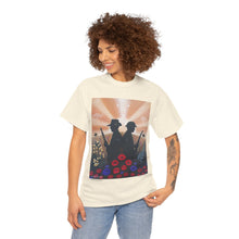 Load image into Gallery viewer, Spirit of the A N Z A Cs - Unisex HEAVY COTTON TEE - by Kerry Sandhu Art
