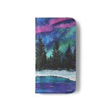 Load image into Gallery viewer, Aurora - PHONE CASE WALLET for Samsung &amp; iPhones - by Kerry Sandhu Art
