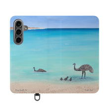 Load image into Gallery viewer, Surfin&#39; Bird - PHONE CASE WALLET for Samsung &amp; iPhones - by Kerry Sandhu Art
