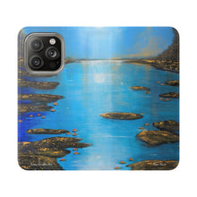 Load image into Gallery viewer, Moon River - PHONE CASE WALLET for Samsung &amp; iPhones - by Kerry Sandhu Art
