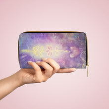 Load image into Gallery viewer, This is it (Your Soul) - ZIPPER WALLET - Designed from original artwork
