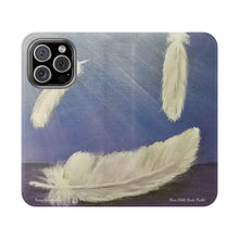 Load image into Gallery viewer, Three Little Birds (Faith) - PHONE CASE WALLET - by Kerry Sandhu Art
