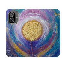 Load image into Gallery viewer, Flower of Gratitude - PHONE CASE WALLET - by Kerry Sandhu Art
