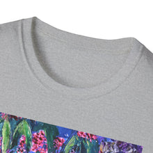 Load image into Gallery viewer, T-Shirt made from very soft materials, no side seams. Feels like bliss to wear! Many designs by Kerry Sandhu Art
