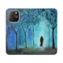 Load image into Gallery viewer, Forest of Light - PHONE CASE WALLET - by Kerry Sandhu Art
