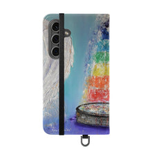 Load image into Gallery viewer, Angels Brought Me Here - PHONE CASE WALLET - by Kerry Sandhu Art
