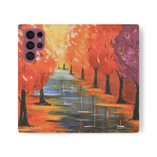 Load image into Gallery viewer, Autumn Leaves - PHONE CASE WALLET for Samsung &amp; iPhones - by Kerry Sandhu Art
