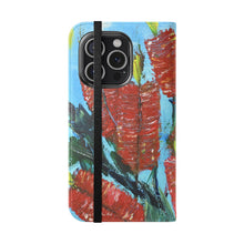 Load image into Gallery viewer, Rustic Bottle Brush - PHONE CASE WALLET - by Kerry Sandhu Art
