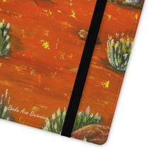 Load image into Gallery viewer, Beds Are Burning - PHONE CASE WALLET - by Kerry Sandhu Art
