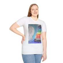 Load image into Gallery viewer, T-Shirt made from very soft materials, no side seams. Feels like bliss to wear! Many designs by Kerry Sandhu Art
