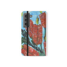 Load image into Gallery viewer, Rustic Bottle Brush - PHONE CASE WALLET - by Kerry Sandhu Art
